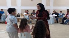 تلبية لدعوة سفارة فلسطين بالمعايدة بالعيد ، الجالية الفلسطينية تحتفل في بوخارست