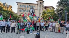 بالصور ،،، وقفة تضامنية مع جنين ومخيمها في العاصمة بوخارست